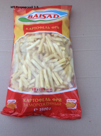 ВЕС. Картофель фри соломка (Байсад)